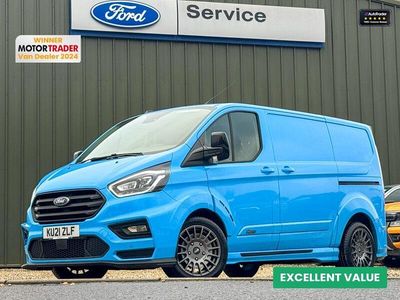 Used Ford Transit Custom Limited 185 HP (136 kW) 2021 Blue Van