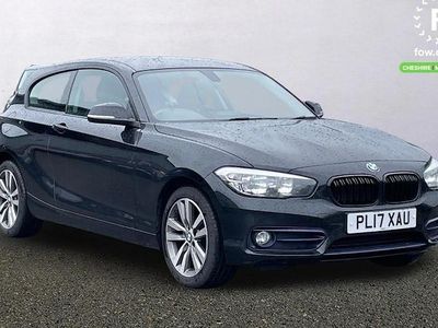 Used BMW 118 Sport Line 136 HP (100 kW) 2017 Black Hatchback