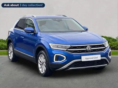 Used VW T-Roc Style 110 HP (80 kW) 2023 Blue SUV