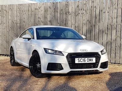 Used Audi TT S-Line 230 HP (169 kW) 2016 White Coupe