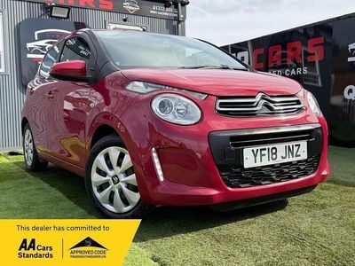 Used Citroën C1 Feel 82 HP (60 kW) 2018 Red Hatchback