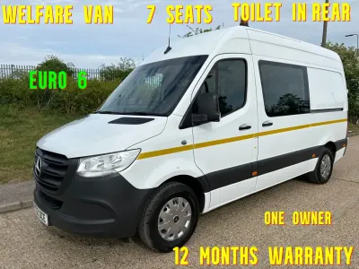 Begagnad Mercedes Sprinter Progressive 2021 Vit Van