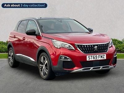 Red Used 2019 Peugeot 3008 Allure Hatchback | £9,680 (Fair price)