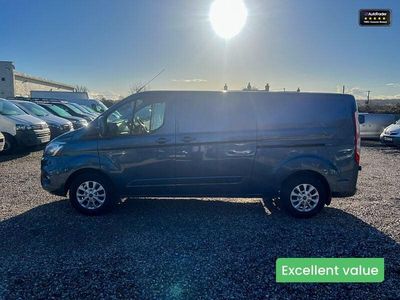 Blue Used 2018 Ford Transit Custom Limited Van | £12,994 (A bit pricey)