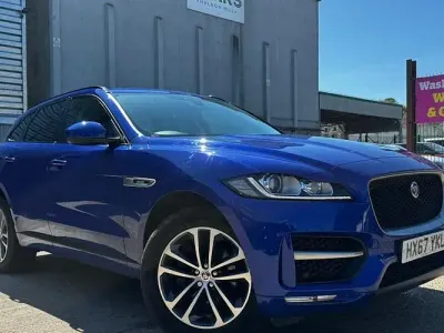 Used Jaguar F-Pace R-Sport 241 HP (177 kW) 2017 Blue SUV