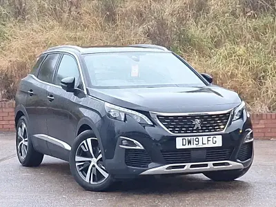 Used Peugeot 3008 GT-line 131 HP (96 kW) 2019 Black SUV