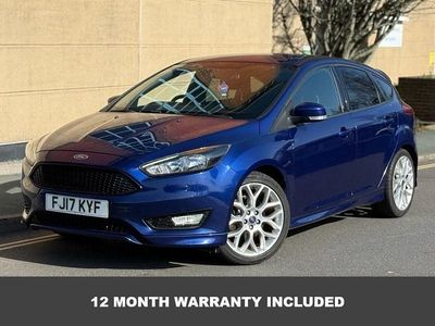 Used Ford Focus ST-Line 150 HP (110 kW) 2018 Blue Hatchback
