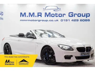 Used BMW 640 Cabriolet M Sport 2016 White Cabriolet