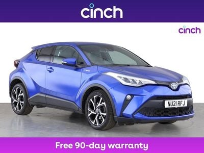 Blue Used 2021 Toyota C-HR Design SUV | £16,449 (Fair price)