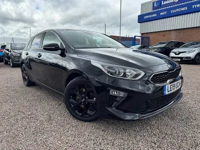 Used Kia Ceed 114 HP (83 kW) 2019 Black Hatchback