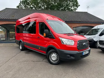 Used Ford Transit Trend 125 HP (91 kW) 2015 Red Sedan