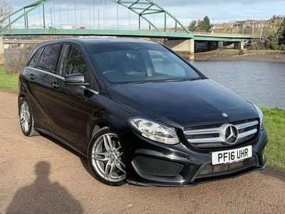 Used Mercedes B220 AMG line 177 HP (130 kW) 2016 Black MPV