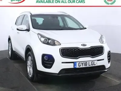Used Kia Sportage 132 HP (97 kW) 2018 White SUV