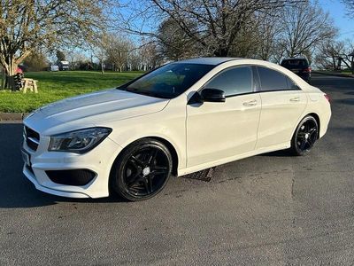 Used Mercedes CLA250 AMG 211 HP (155 kW) 2014 White Sedan