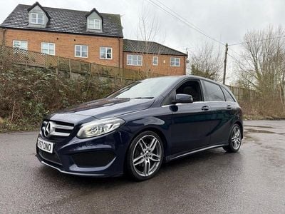Used Mercedes B200 AMG Line Premium Plus 2017 Blue MPV