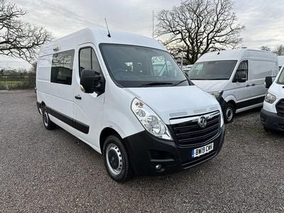 Used Vauxhall Movano 130 HP (95 kW) 2019 White MPV