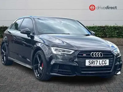 Used Audi A3 Black Edition 2017 Black Hatchback