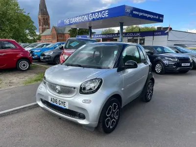 Used Smart ForTwo Coupé Premium 90 HP (66 kW) 2016 Silver Coupe