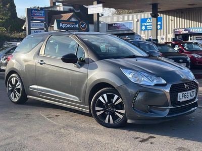 Used DS Automobiles DS3 Chic 2016 Grey Hatchback