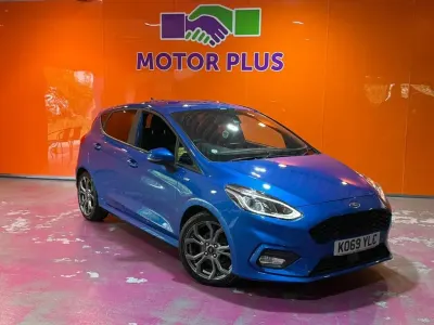 Used Ford Fiesta ST-Line 95 HP (69 kW) 2020 Blue Hatchback