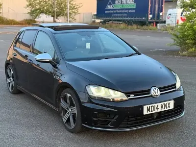 Used VW Golf VII R 300 HP (220 kW) 2014 Black Hatchback