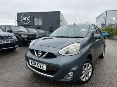 Used Nissan Micra Acenta 80 HP (58 kW) 2014 Grey Hatchback
