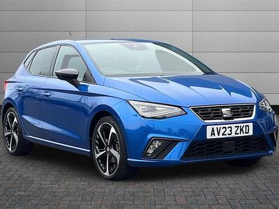 Used Seat Ibiza FR Sport 95 HP (69 kW) 2023 Blue Hatchback
