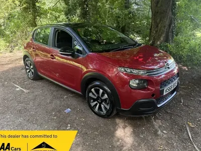 Used Citroën C3 Feel 2018 Red Hatchback