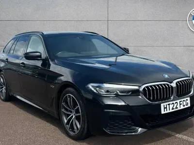 Used BMW 530e M Sport 288 HP (211 kW) 2022 Black Estate