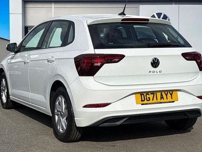 Begagnad VW Polo Life 94 HK (69 kW) 2021 Vit Halvkombi