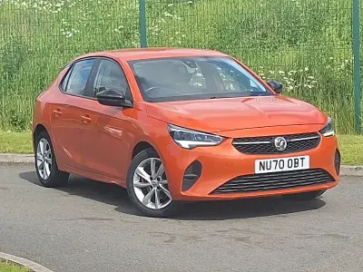 Used Vauxhall Corsa 100 HP (73 kW) 2020 Orange Hatchback