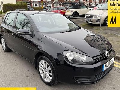 Used VW Golf VI Match 105 HP (77 kW) 2011 Black Hatchback