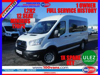 Used Ford Transit Trend 170 HP (125 kW) 2019 White Van