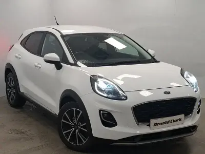 Used Ford Puma Titanium 125 HP (91 kW) 2020 White SUV