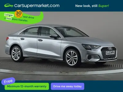 Używany Audi A3 Sport 150 KM (110 kW) 2023 Srebrny Sedan/Limuzyna