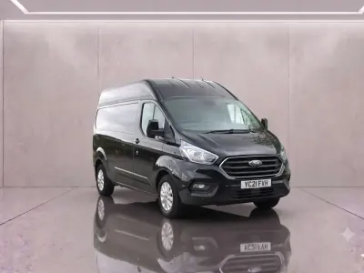 Used Ford Transit Custom Limited 170 HP (125 kW) 2021 Black Van