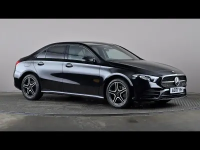 Used Mercedes A250 AMG line 2021 Black Sedan