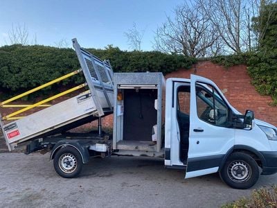 Used Ford Transit 130 HP (95 kW) 2019 White Cabriolet