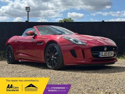 Used Jaguar F-Type Supercharged 495 HP (364 kW) 2013 Red Cabriolet