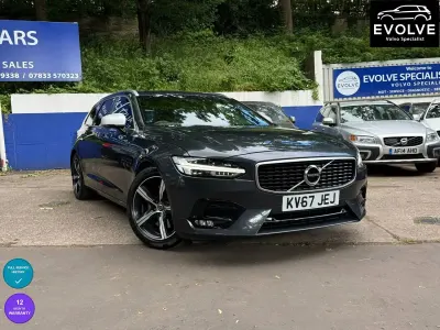 Used Volvo V90 R-Design Pro 235 HP (172 kW) 2017 Grey Estate