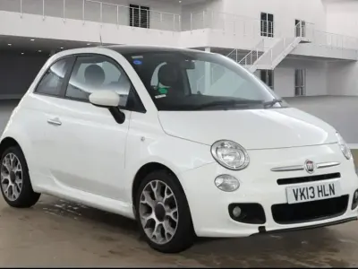Used Fiat 500 Sport 69 HP (50 kW) 2013 White Hatchback