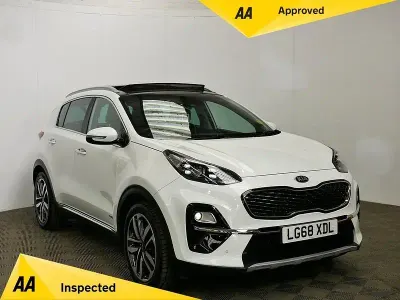 Used Kia Sportage 177 HP (130 kW) 2018 White SUV