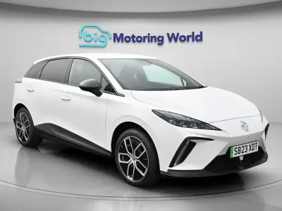 Used MG MG4 EV Trophy 319 kW (435 HP) 2023 White Hatchback