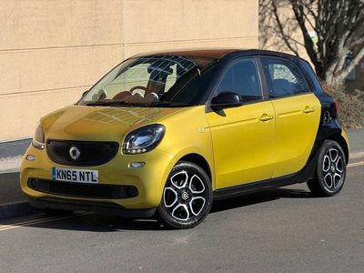 Used Smart ForFour Premium 71 HP (52 kW) 2015 Yellow Hatchback