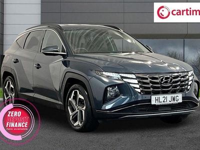 Blue Used 2021 Hyundai Tucson Premium SUV | £17,599 (Good price)