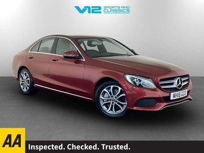 Red Used 2017 Mercedes C350e Sedan | £12,495 (Fair price)