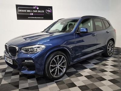 Used BMW X3 M Sport 190 HP (139 kW) 2018 Blue SUV