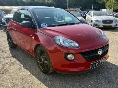 Used Vauxhall Adam 70 HP (51 kW) 2018 Red Hatchback