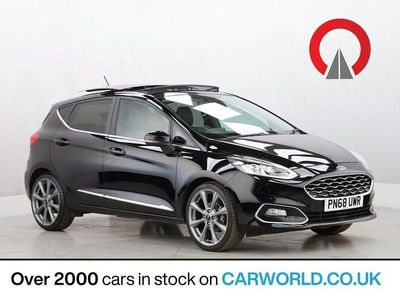 Black Used 2018 Ford Fiesta Vignale Hatchback | £10,990 (Fair price)