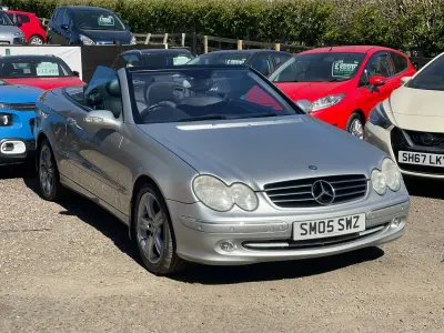 Usado Mercedes CLK200 Avantgarde 2005 Prateado Cabrios